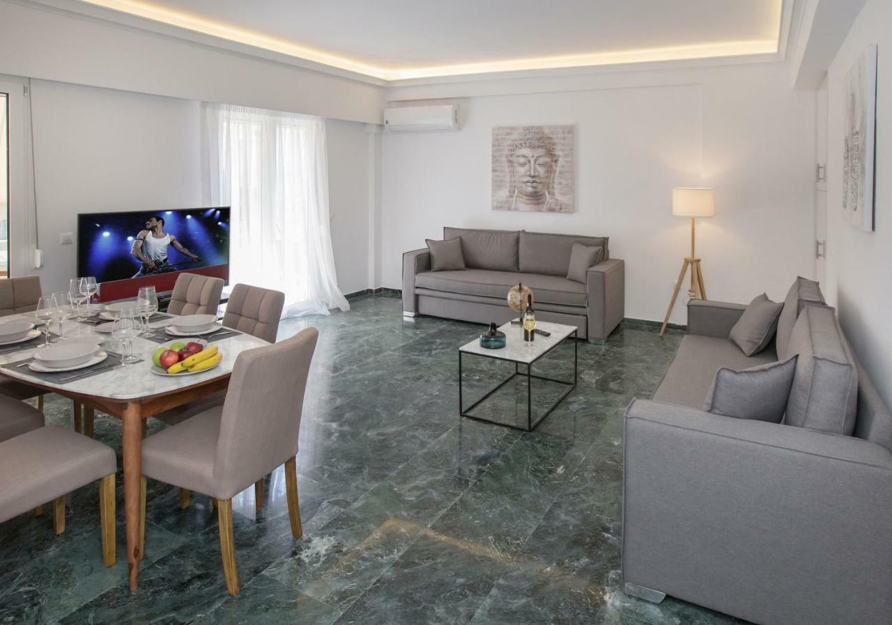 Roomy And Comfortable Apartment Near Acropolis By Ghh Афины Экстерьер фото